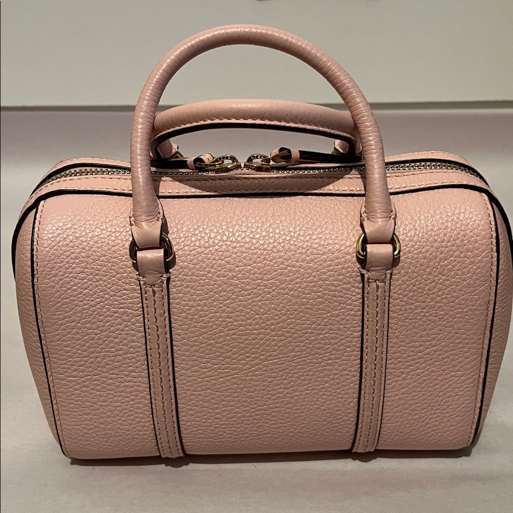 Tory Burch Pink Satchel/Crossbody Bag & Card Case - Picture 7 of 16